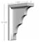 Ekena Millwork 3"W x 7 5/8"D x 10 5/8"H Traditional Bracket BKT03X07X10TR - alternate 3